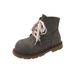 Thick-Soled Kapibara Martin Women 2025 Autumn New British Style Casual Ankle Yellow Boots For Adults_vogvips.com