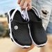 New Casual Men's Beach Shoes Breathable Waterproof Outdoor Sandals Bao Head Summer Slippers_vogvips.com