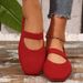 New Oversized Hollow Fly Woven Flat Sole Single Shoe For Women, Breathable Sleeve Feet, All Season Square Toe Work Shoes_vogvips.com