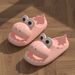 Cute Dinosaur Slippers For Women In Summer, Feet Feeling, Baotou, Home Couple, Thick Sole, Anti Slip, Fashionable_vogvips.com