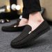 Spring And Autumn Slip-on Loafers, Korean-style Old Beijing Cloth Men's Casual Shoes, Breathable Work Shoes For Men_vogvips.com