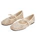 Flat-bottomed Fairy Single Shoes Female Shoes Summer Breathable Ballet Shoes_vogvips.com
