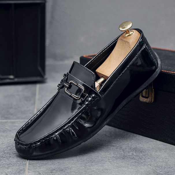 SHLIANG Fashion Men's Casual Shoes Loafers Soft Sole Comfortable Business Driving Shoes Lazy Person's Footwear Insole Plastic Upper X0040_vogvips.com