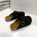Korean Version Of Thick Soled Haken Women's Shoes With Foreskin For External Wear, 2025 Autumn New One Foot Fashion_vogvips.com