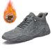 Cotton Shoes High-Top Outdoor Casual Leather Men's Martin Boots, Wear-Resistant And Non-Slip Large Size Men's Shoes_vogvips.com