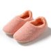 Asgard Winter For Women Indoor Non-slip Warm Soft Fluffy Solid Color Flat Cotton Slipper Lady Fashion Cozy Home Slippers_vogvips.com