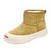 Men's Shoes Snow Boots Cotton Boots High Top Leather Boots Trend 2025 Autumn And Winter New Cotton Shoes Large Size Plus Wool Men's Shoes_vogvips.com