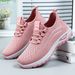 Women's Knit Slip-On Walking Shoes | Lightweight Soft Sole Platform Sneakers | Breathable Casual Shoes For Women_vogvips.com