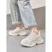 New Spring And Autumn Breathable Height-Increasing Black Dad Shoes Women, Versatile Platform Sneakers For Petite Feet_vogvips.com