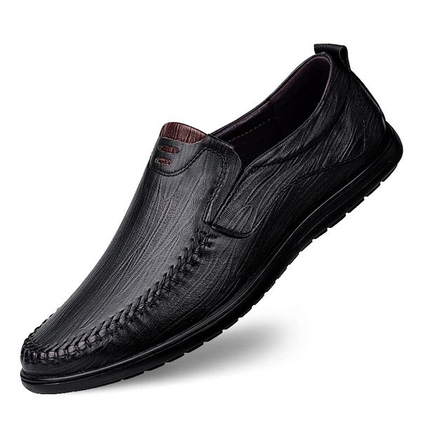 Large Size Casual Leather Shoes Men's Shoes Formal Soft Sole Doudou_vogvips.com