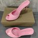 Summer Stylish Stiletto Open-toe Sexy Slip-on With A Single Strap, Pink High-heeled Sandals For Women That Make Feet_vogvips.com