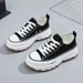 Classic Canvas Female Fashion Sneakers Women Thick Bottom Plate Heightening Casual Women's Shoes Zapatos De Mujer_vogvips.com
