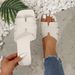 SHLIANG Summer Women Slippers Trend Outdoor Flat Slippers Female Beach Sandals Brand Designer Shoes Big Size Slides Woman V0055_vogvips.com
