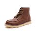 European Warm Series Martin 875 Work Boots Men Outdoor Mid-Top British Shoes Genuine Leather American Style Amekaji_vogvips.com