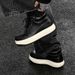 New Leather Spring Men's Shoes High-top Men's Heightening Tooling Martin Boots_vogvips.com