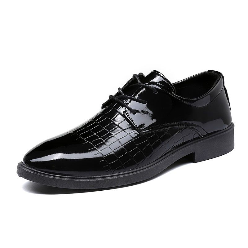 Premium Formal Dress Shoes For Men – Shiny Business Oxfords With Comfortable Fit, Waterproof & Stylish For Office & Casual Occasions_vogvips.com