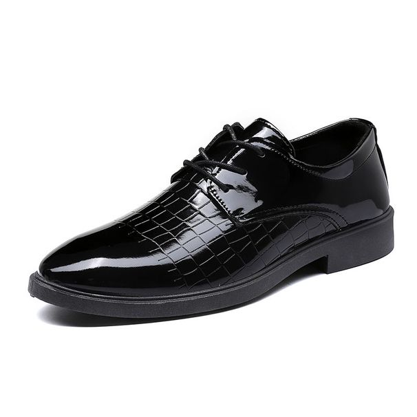 Premium Formal Dress Shoes For Men – Shiny Business Oxfords With Comfortable Fit, Waterproof & Stylish For Office & Casual Occasions_vogvips.com