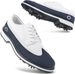 Mens Waterproof Golf Shoes Spiked Golf Footwear Outdoor Comfort Professional No-Slip Walking Shoes Big Size_vogvips.com