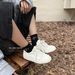 Genuine Leather Retro White Sneakers For Women 2026 New Versatile Wrinkled Thick-Soled Height-Increasing Casual Sports Shoes Soft Sole Board Shoes For Women_vogvips.com