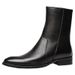 European Warm Series Mid-Calf British High Top Fleece Lined Men Pointed Toe Casual Genuine Leather Martin Boots Trendy_vogvips.com