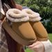 2025 Ethnic Style Cotton Shoes Women Korean Version Suede Home Autumn Winter Thick Sole Furry Non-Slip Outdoor Wear_vogvips.com