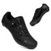 New Style Cycling Shoes With Locks, Double Buckle Lock Shoes, Men's And Women's Road Bicycle Power Shoes, Hard Bottom Mountain Bike Rubber Bottom_vogvips.com