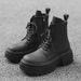 Vintage Lace-Up Tooling Boots Locomotive High Street Boots Men's Martin Boots_vogvips.com