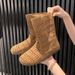 British-style Versatile Mid-calf Sandals For Women, 2026 Summer New Model, Hollow Breathable Perforated Sandals,_vogvips.com
