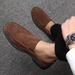 2026 Spring Business Casual Leather Korean Trendy Loafers Men's Slip-On British Style Wedding Shoes_vogvips.com