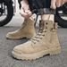 2025 Autumn New Martin Men's British Style Black Leather Versatile Casual Trendy High-top Boots_vogvips.com