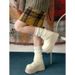 Platform Thick-Soled Shoes Warm Martin 2025 Winter New Style Fleece-Lined Thickened Height-Increasing Snow_vogvips.com