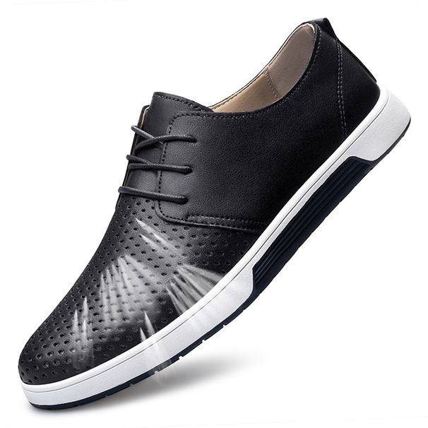 Shoes Men's Casual Board Shoes Large Size Hollow Sports Style Men's Shoes Fleece Warm Single Shoes_vogvips.com
