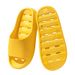 Comfortable And Leak-proof Home Slippers With Thick Soles, Non-slip, Suitable For Summer, Bathroom Use, Couples' Soft-soled Indoor , Suitable For Outdoor Wear And With Toe Separation_vogvips.com