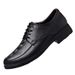 Lace-up Men's Shoes Doudou Shoes Casual Shoes Soft-soled Leather Shoes Lazy Shoes_vogvips.com