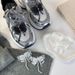 Lace Bow Shoe Buckle Niche Pearl Tassel Shoelace Decoration Beaded Sneaker Flower DIY Accessories Detachable_vogvips.com