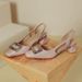 2025 Summer New French Style One-Strap Closed-Toe Sandals For Women, Chunky Heel Square Toe Backless Single Shoes, Red_vogvips.com