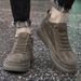Men's Breathable Shoes Men's Retro Matte Suede Invisible Inner Heightening Men's Shoes Cm Heightening Shoes Medium Help Casual Board Shoes_vogvips.com