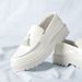 European Summer New Style Tassel White Loafers Slip-on Casual Men's Shiny Leather Shoes_vogvips.com