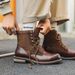 European Warm Series 2025 New Knight Paratrooper Martin Motorcycle Boots Work Oxford Sole Men's Trendy Shoes_vogvips.com
