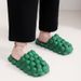 Summer New Poop Feeling Bubble Lychee Style Soft Bottom Indoor Slippers, Home Bathroom Shower Cool Slippers For Women_vogvips.com