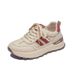Dad Shoes Female Student Sports And Leisure Street Shoes Mesh Breathable Heightening Shoes_vogvips.com