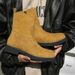 Retro Thick-soled Heightening Anti-velvet Leather Tooling Boots Niche Design Outdoor Martin Boots Men's Boots_vogvips.com