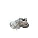 2025 Autumn New European Style Thick-Soled Dad Shoes For Versatile Round-Toe Platform Sole Lace-Up Casual Sneakers_vogvips.com