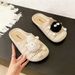 Breathable Closed-toe Faux-woven Hollow Wear-resistant Women's Slippers 2026, Versatile New Comfortable For Outdoor_vogvips.com