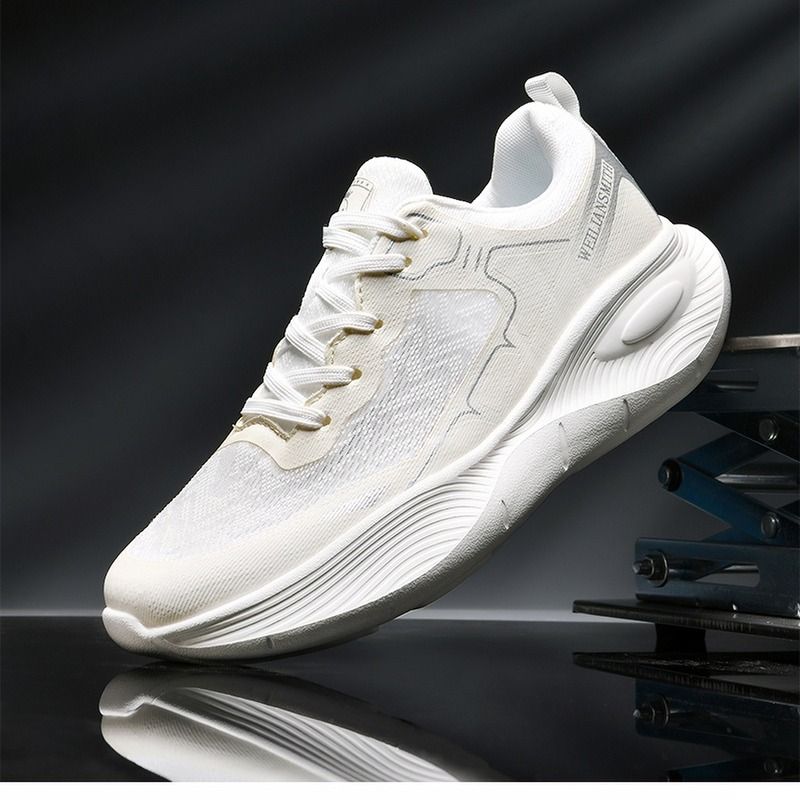 Couple's Summer Lightweight Breathable Sports Shoes With Soft Soles For Men And Women, Comfortable And Cushioned Running Shoes_vogvips.com