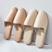 French Style Closed-Toe Mules For Women, Summer High-End Style, Beauty Salon Fitting Room Leather Slippers_vogvips.com