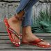 2024 Summer New Fashion European And American Style Large Size Beach Toe Clip Women's Sandals Wholesale_vogvips.com