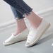 CMY Women Flats Shoes Slip On Ladies Canvas Lazy Loafers Breathable Espadrilles Spring Autumn Footwear_vogvips.com