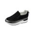 2025 New Plus Size Single Shoes, Versatile, Pointed And Internally Raised, Black Glossy Women's Shoes 43_vogvips.com