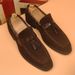 Trendy Soft Sole For Men Business Casual Breathable Formal With Tassels Suede Leather Men's Shoes_vogvips.com